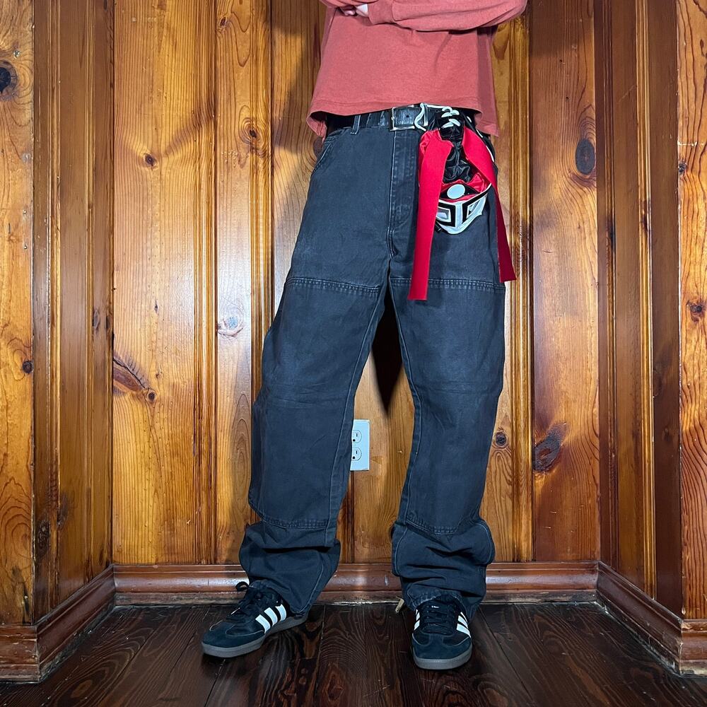 Dickies 36x34 Workwear Carpenter Pants Black Relaxed